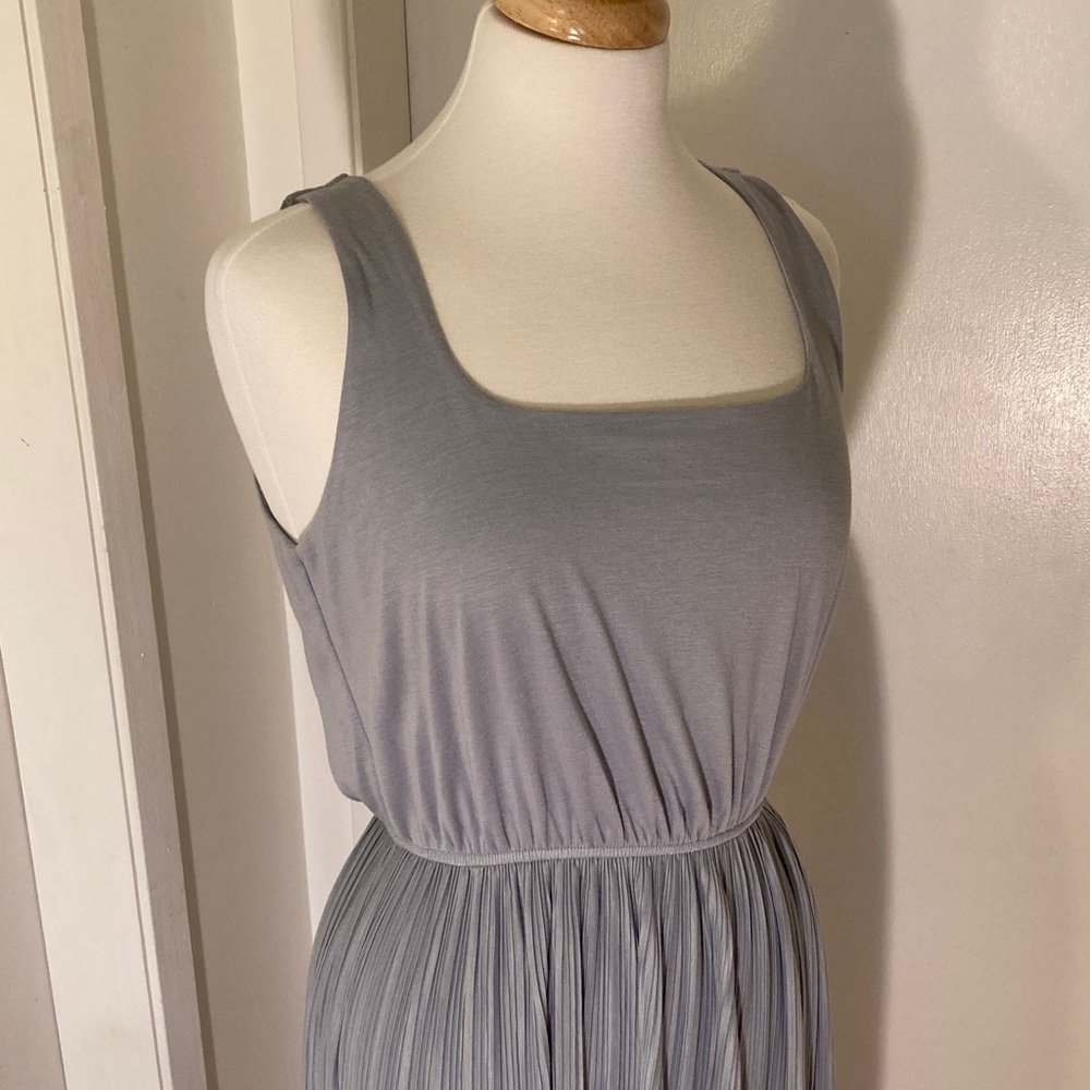 Powder Blue Ballerina Style Oak and Fort Midi Dress